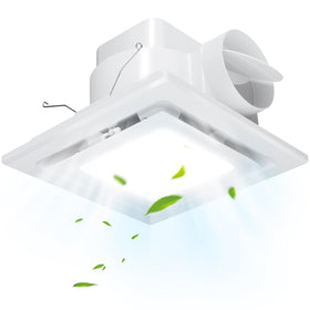FEITON bathroom fan light in ceiling mount for quiet moisture control