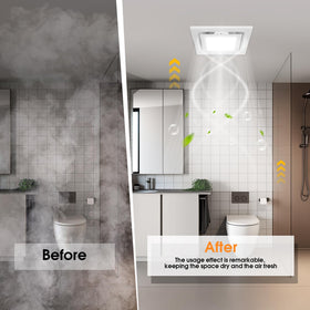 FEITON 6500K LED light for bright bathroom illumination