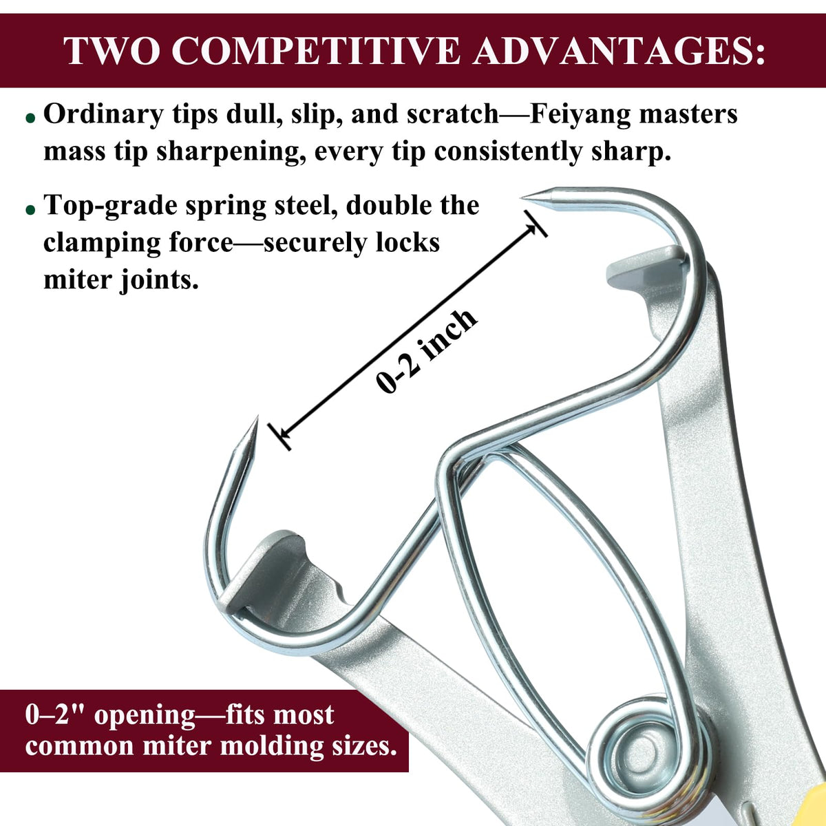 Feiyang clamp holder keeps tools organized for quick setups