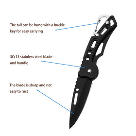 FEIZII stainless steel blade supports light-to-medium tasks.