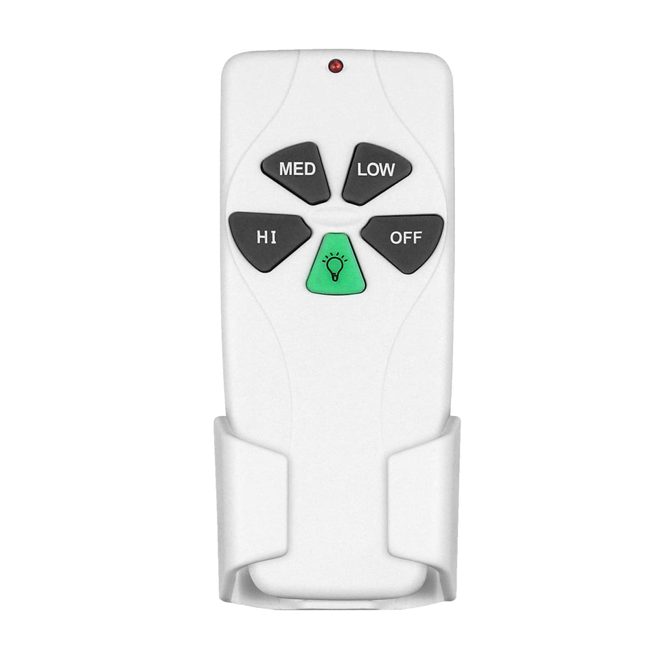 FEKOTS FAN53T remote front view showing universal compatibility.
