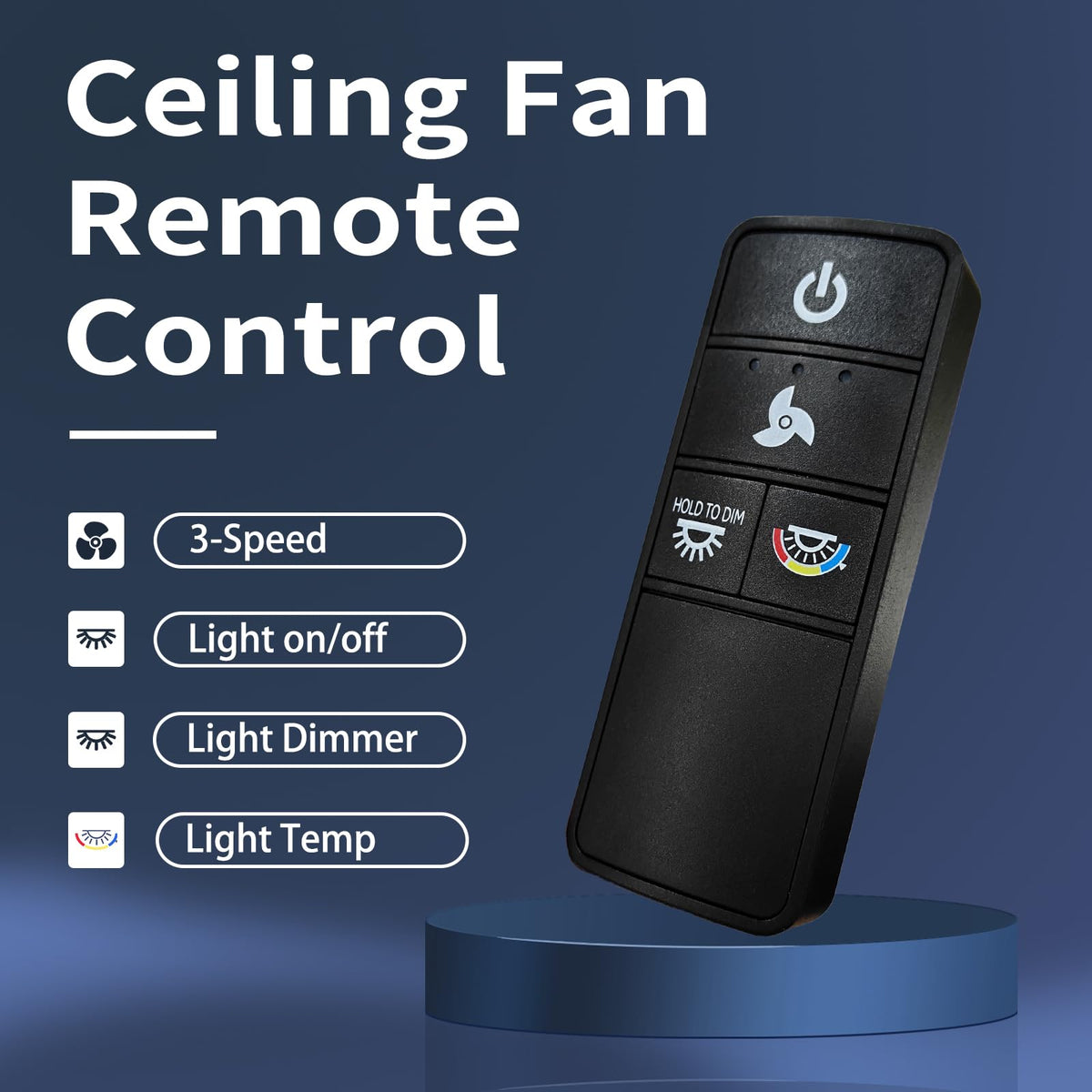 FEKOTS TX028C-S remote dip-switch compartment enables easy matching with existing receiver.