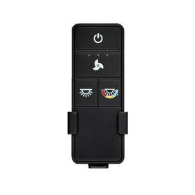 FEKOTS TX028C-S remote front view for simple, reliable fan speed and light control.