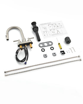 FELIXBATH durable stainless steel construction ensures longevity.