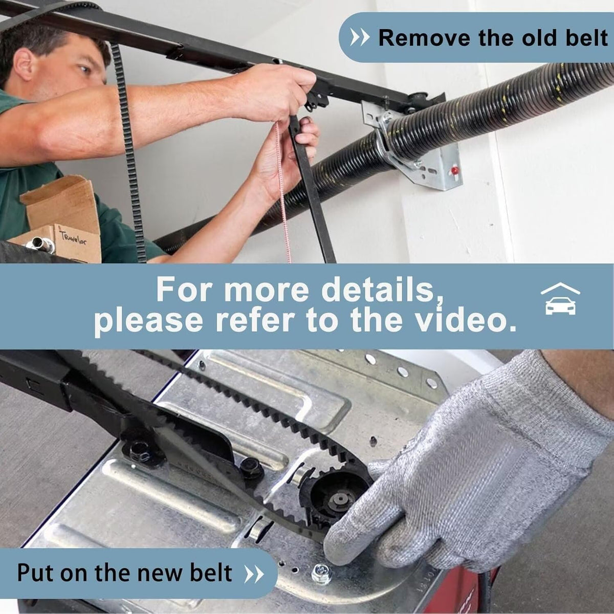 Felizshop replacement belt – easy swap with correct model verification