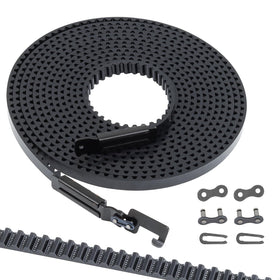 Felizshop drive belt 234inch closeup highlights durable PU construction for smoother operation