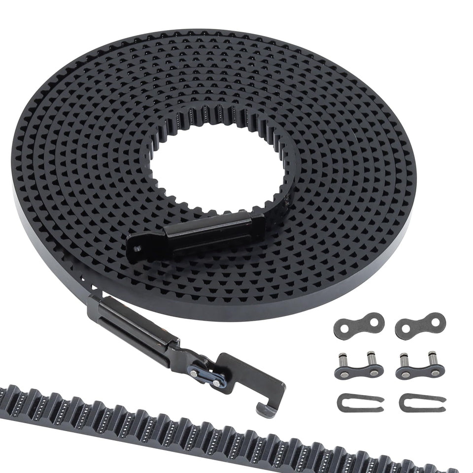 Felizshop drive belt 234inch closeup highlights durable PU construction for smoother operation