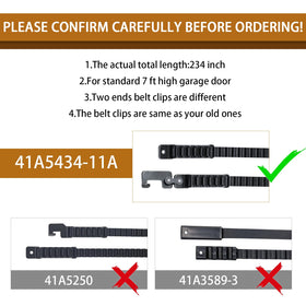 Felizshop drive belt ends clips closeup shows uniform ends for easy replacement