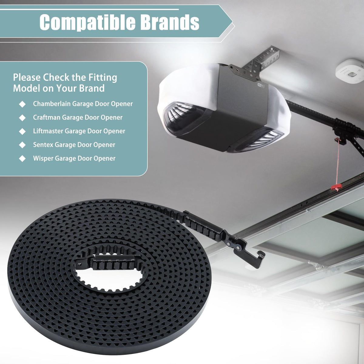 Felizshop installation guide still image indicates quick fit with existing pulleys