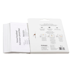 Fellowes lubricant sheets offer simple maintenance between bin-empty cycles