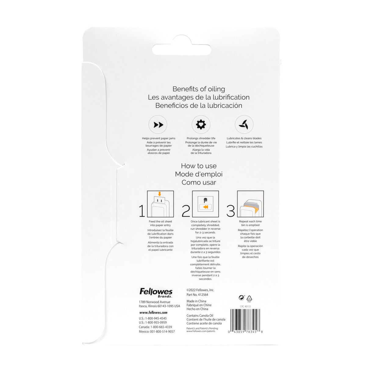 Fellowes sheets reduce static dust and help prevent jams