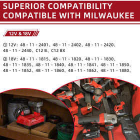 Feltyf compatibility with 48-59-1812 OEM replacement