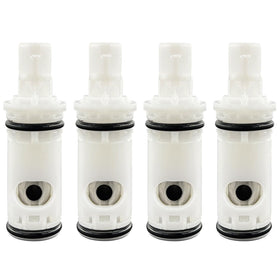 FEMAR 1224B faucet cartridge front view for Moen two-handle faucets, smooth water control.