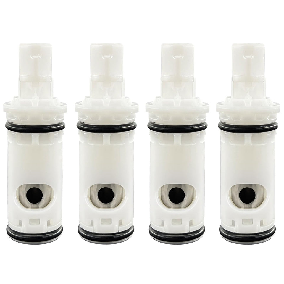 FEMAR 1224B faucet cartridge front view for Moen two-handle faucets, smooth water control.