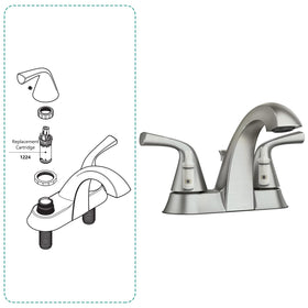 FEMAR tub and shower leak repair scenario with cartridge swap