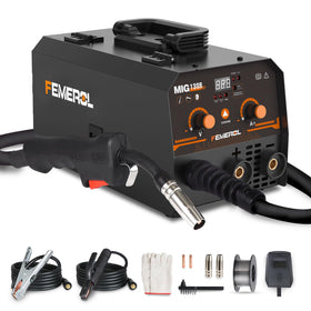 FEMEROL MIG Welder front view showcasing portable design for on-site repairs.