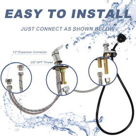 Femitu base and fittings sturdy parts ensuring wide compatibility with bowls.