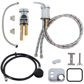 Femitu shampoo bowl faucet kit for salons with easy installation and reliable water control.