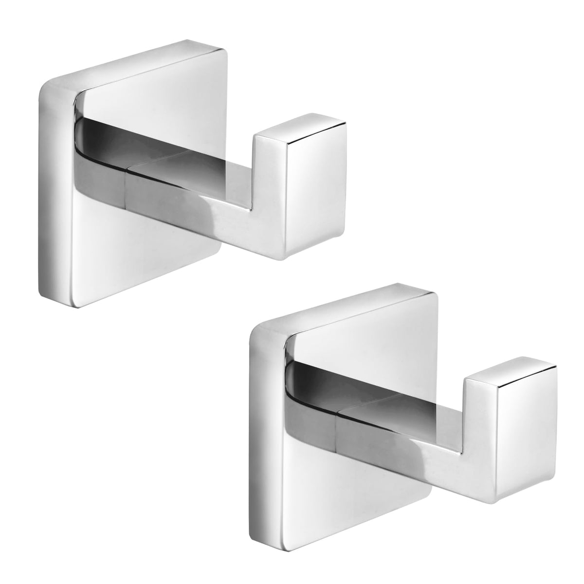 Fenas heavy-duty towel hook front view shows durable stainless steel finish.
