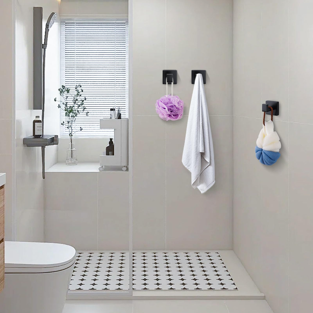 Fenas kitchen towel hook keeps aprons and towels within reach
