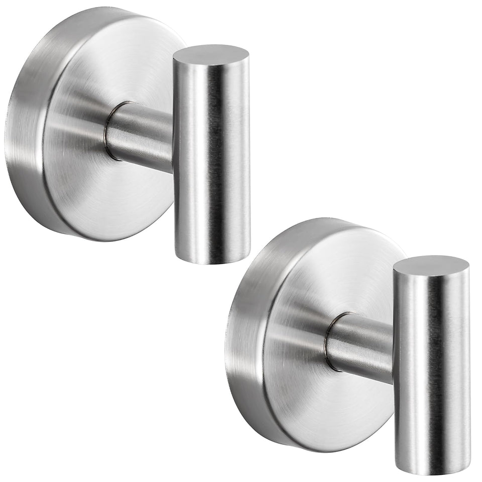 Fenas suction cup hook on glass shower door holding towels securely