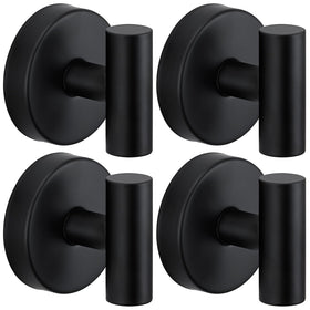 Fenas suction cup hook on shower glass holding towels securely