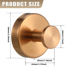 Fenas compact suction cup hooks design saves space and keeps essentials within reach