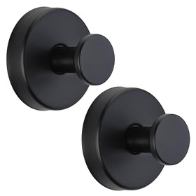 Fenas suction cup hooks on glass demonstrate strong, no-drill towel storage