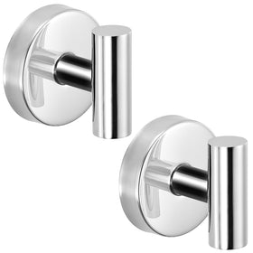 Fenas suction cup hooks on shower glass showing 11lb capacity for towels.