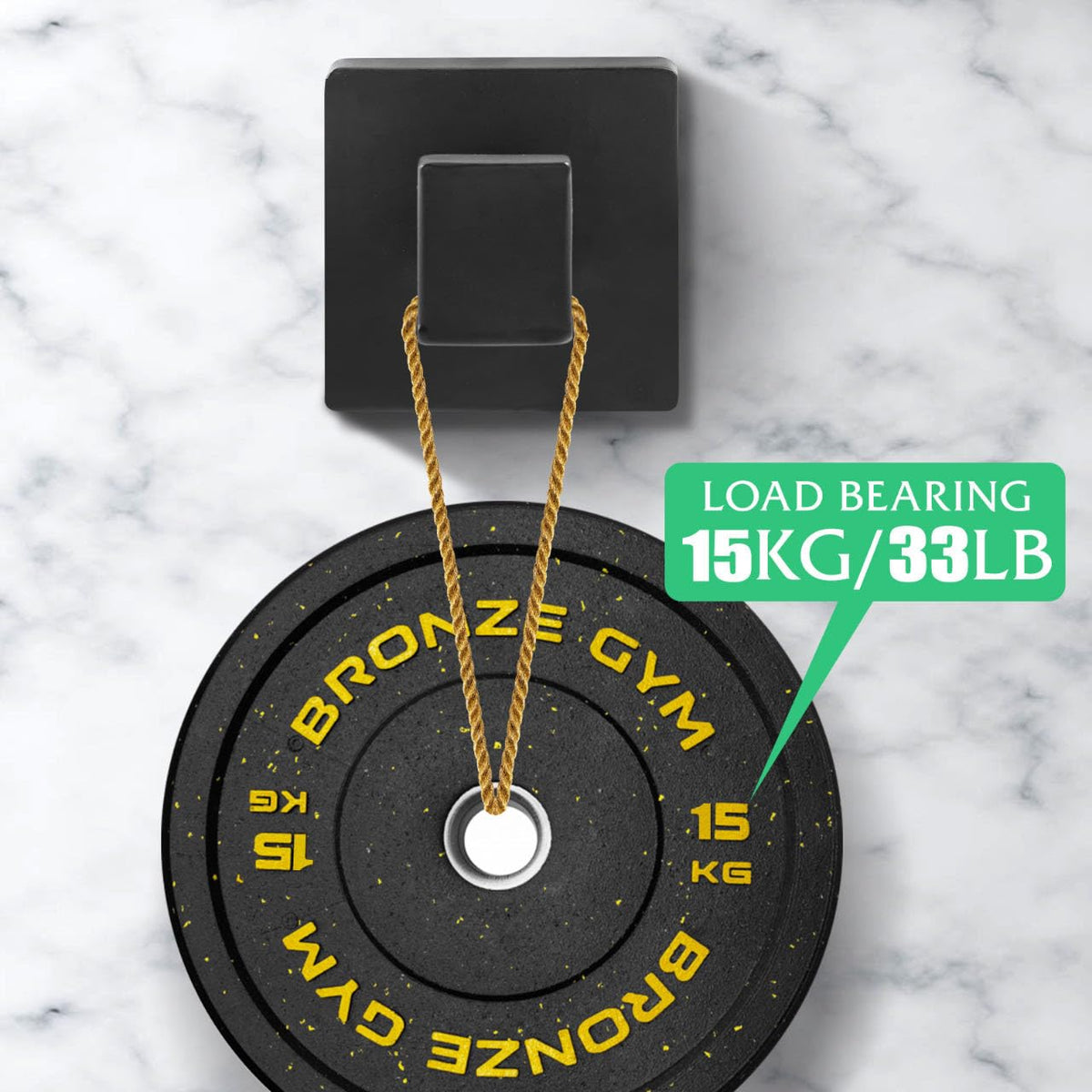 Fenas wall-mount hardware included for quick, secure installation.