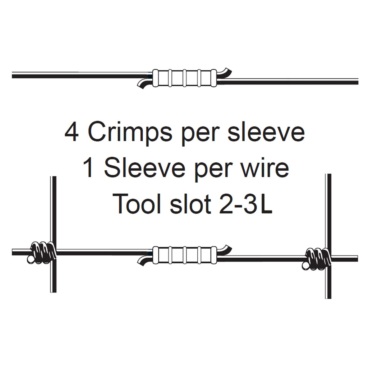 FenceMate sleeve used near inline strainers for secure connections