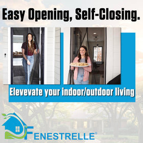 Fenestrelle airflow design allows fresh air while keeping bugs out