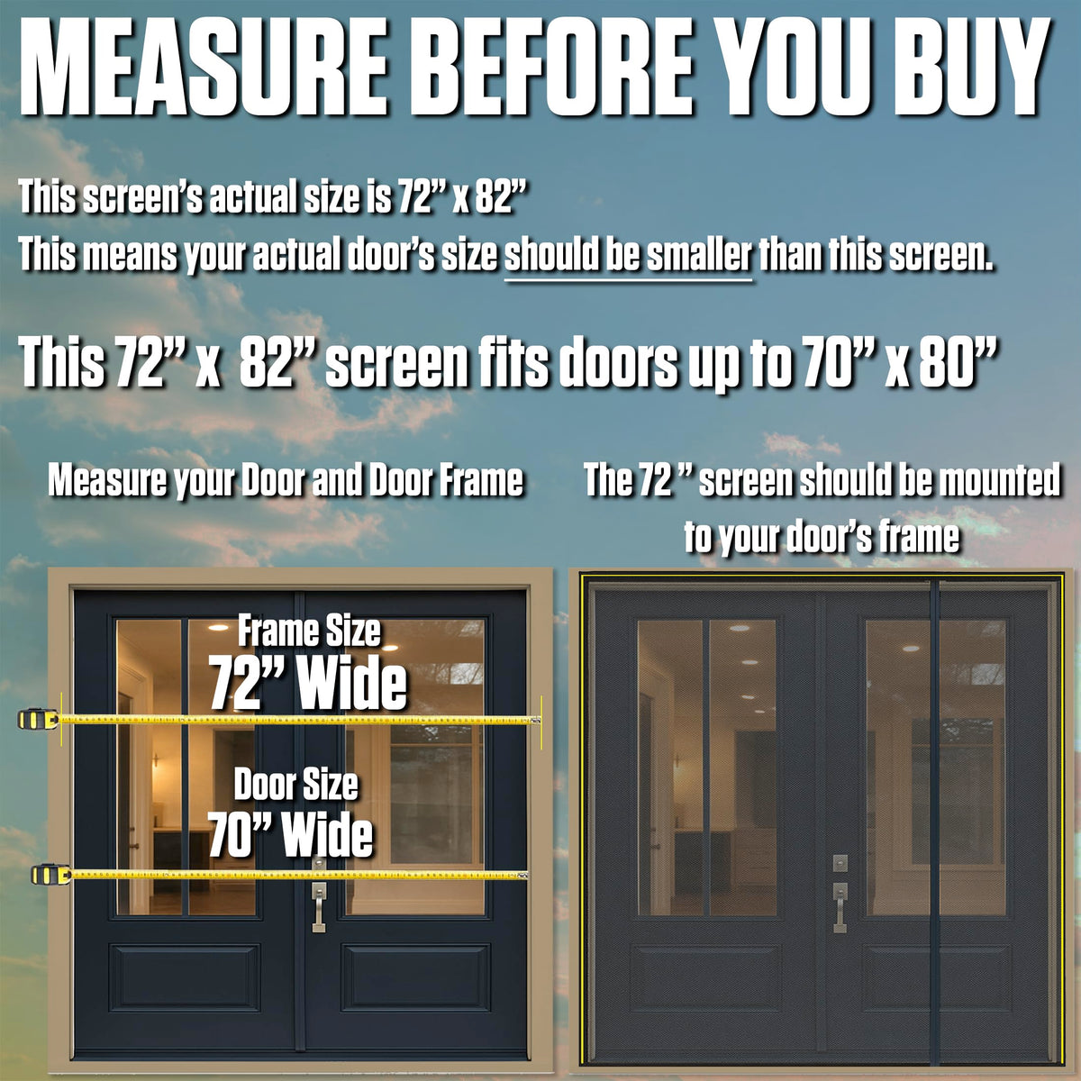 Fenestrelle door shows strong magnets delivering seamless self-closing action
