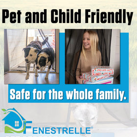 Fenestrelle pet-friendly screen endures paws and daily activity