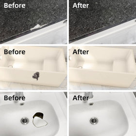 FENFANDAS eco-friendly adhesive is safe for home bathroom repairs.