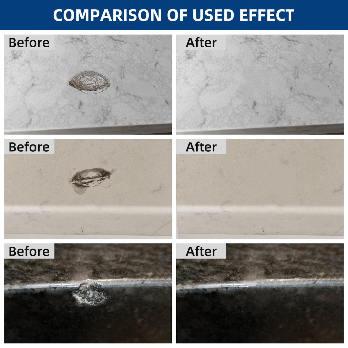 FENFANDAS porcelain repair mix paste helps fill chips cleanly.