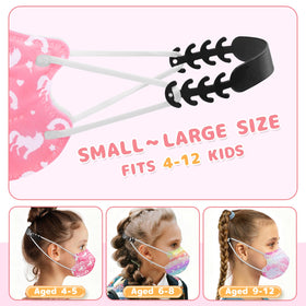 Fenfen 3D folded-shell design helps masks hug young faces comfortably.