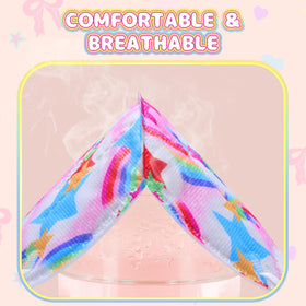 FENFEN Kids KN95 adjustable-earloops ensure secure wear.