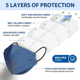 FENFEN KN95 masks in multiple colors to match daily outfits.