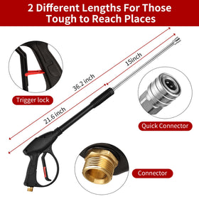 FENG PAI five-nozzle set for varied cleaning patterns on different surfaces