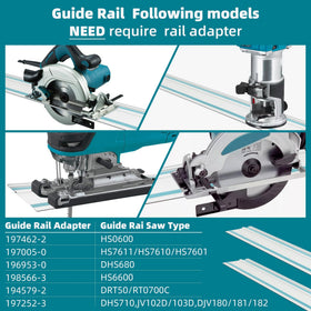 Fengind guide rail strip bar for aligned, seamless rail setup.