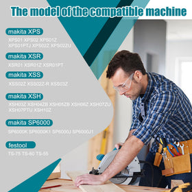 Fengind Makita guide rail connectors for quick, secure rail assembly.