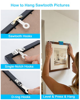 Fenikara removable 1.4-inch bubble level stays visible for easy alignment.