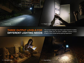 E12 V3.0 powered by a single AA battery