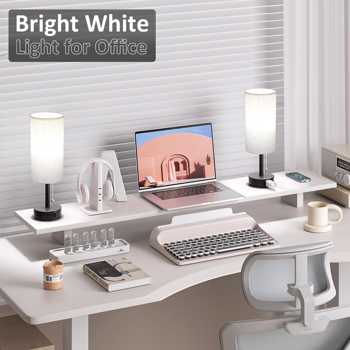Fenmzee bedroom-office lamps blend with decor for versatile lighting