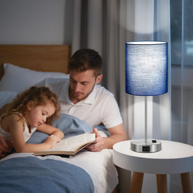 Fenmzee tall 17.6 inch lamp distributes broad light across a desk