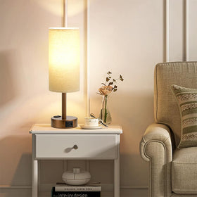Fenmzee lamp emits a soft ambient glow ideal for reading