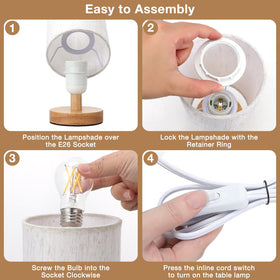 Fenmzee energy-efficient LED reduces power use.
