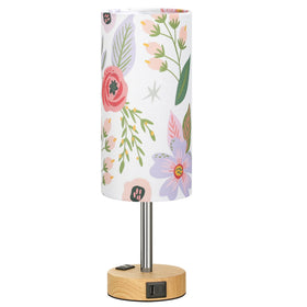 Compact Fenmzee floral touch lamp packaging and setup