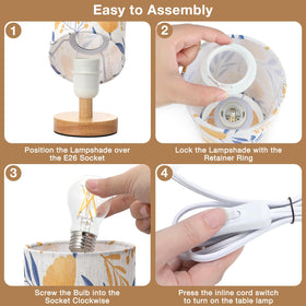 Unboxing Fenmzee Ginkgo lamp shows quick setup steps